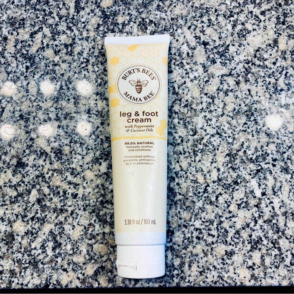 Burt's bees leg and foot cream